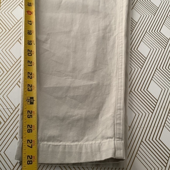 NWOT By Together 100% Cotton Pleaded Cream Pants Size L. 228 - Picture 10 of 11